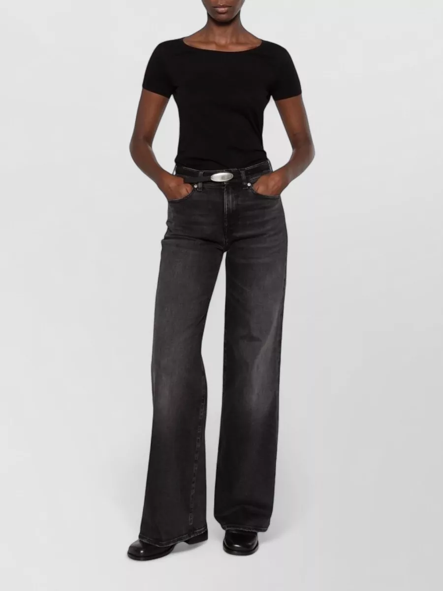 7 For All Mankind Denim Straight-Leg Jeans