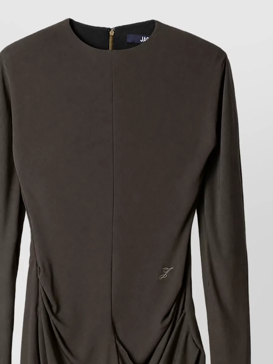 Jacquemus Draped Mini Dress