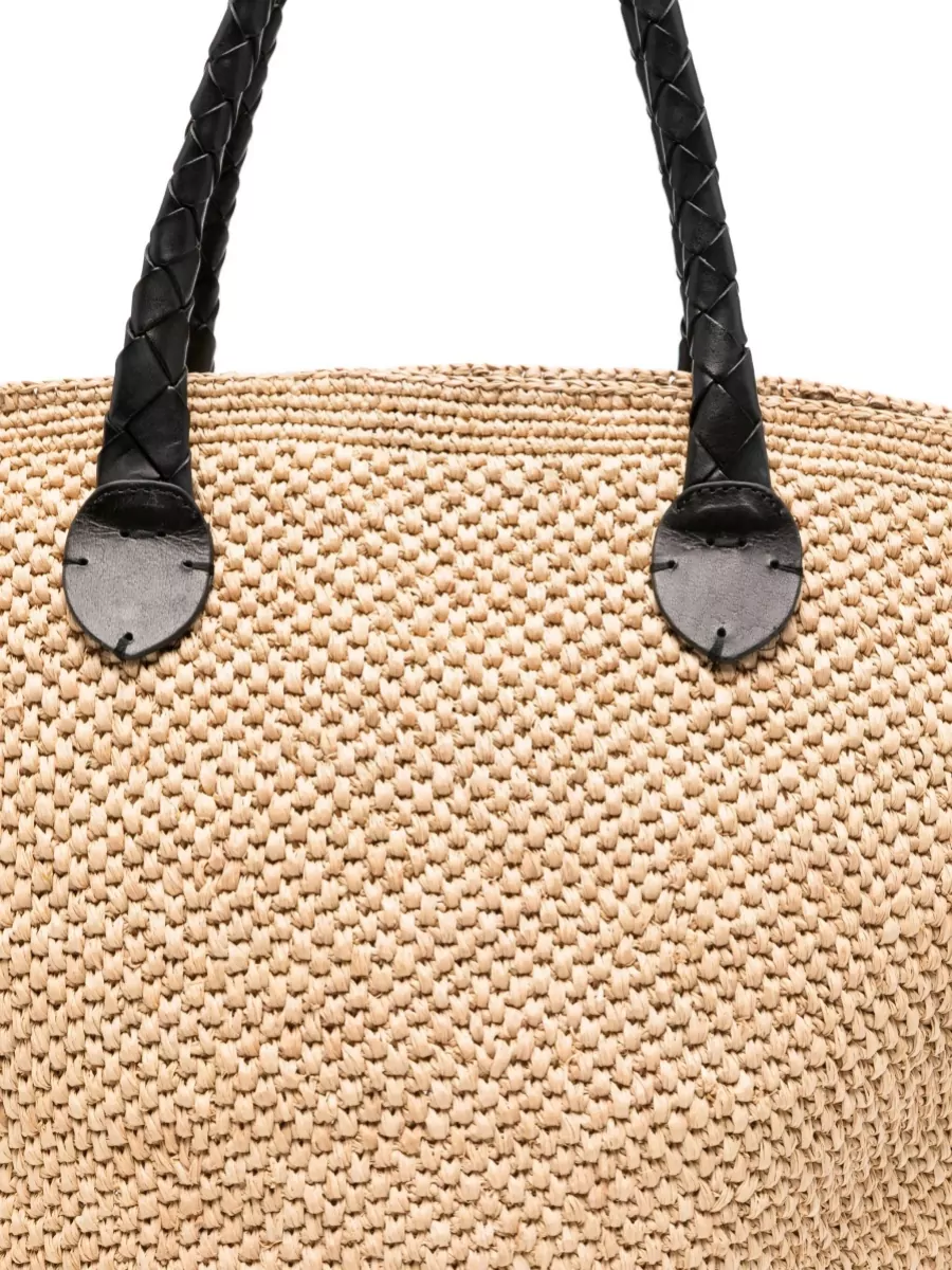 Dragon Diffusion Vintage Mesh Tote Raffia Beach Bag