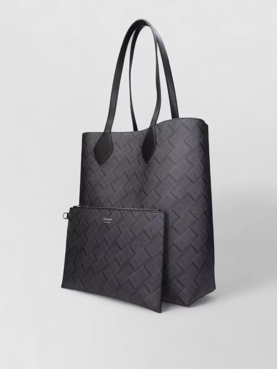 Ferragamo Leather Shoulder Bag