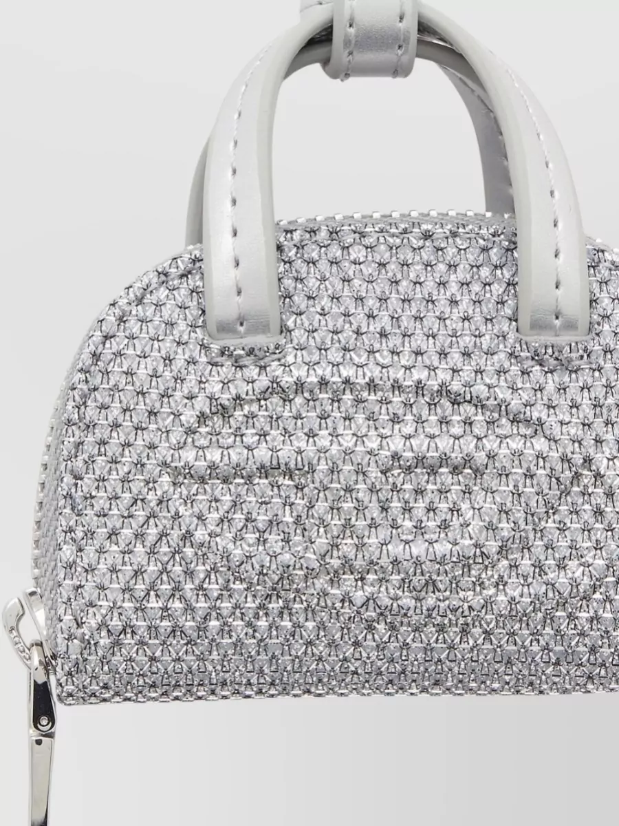 Diesel Sparkly Embossed Keyring