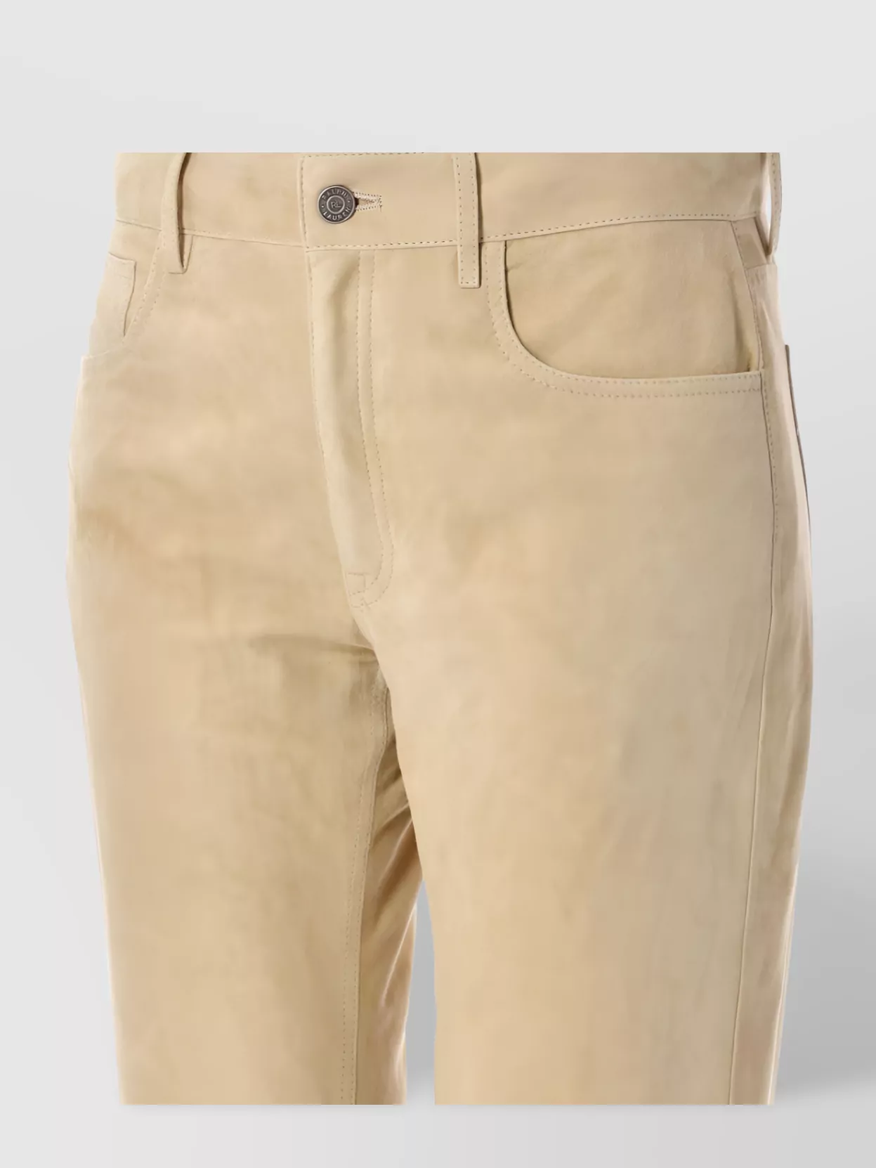 Polo Ralph Lauren Ralph Lauren Suede Leather Trousers