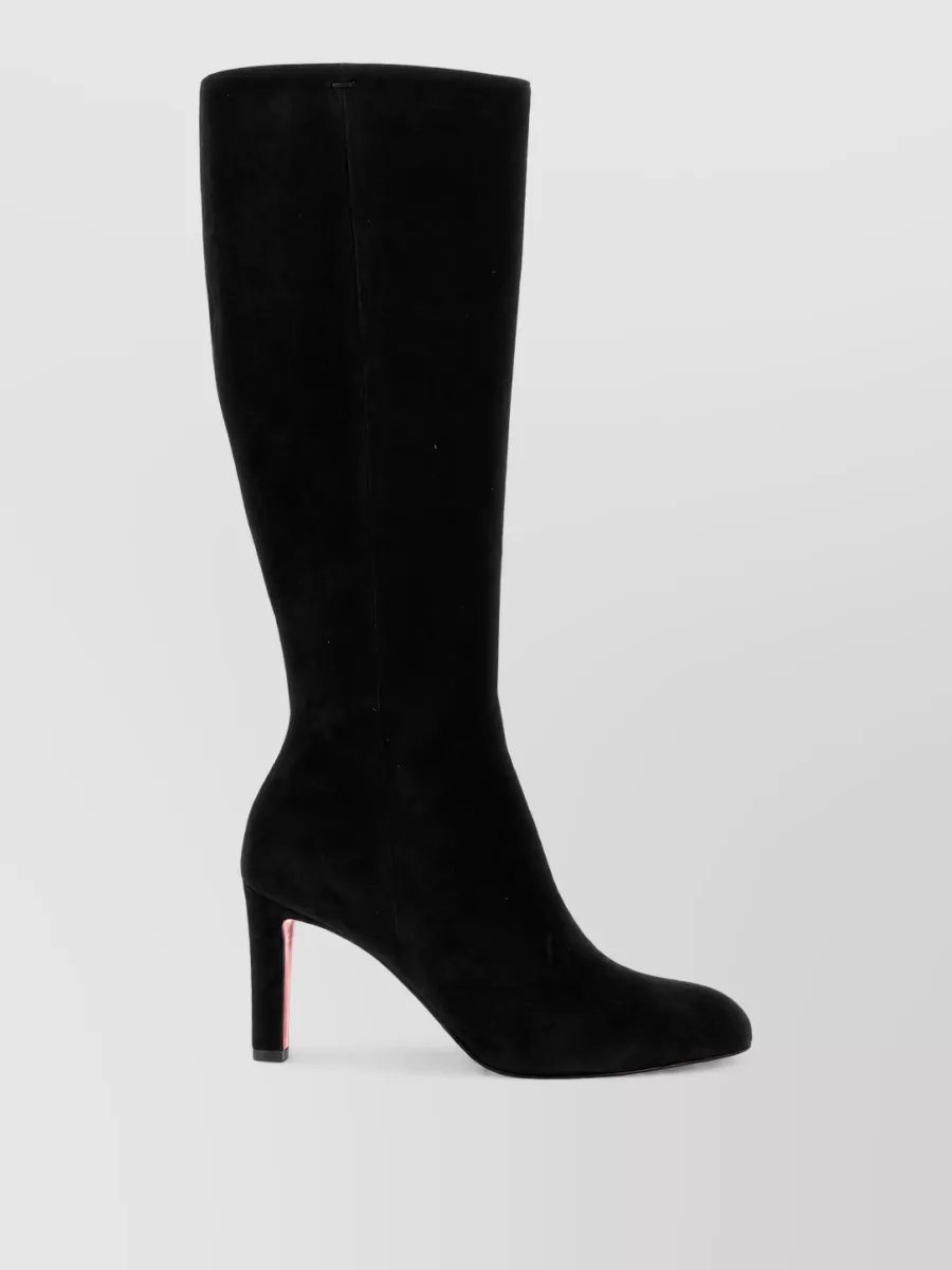 Christian Louboutin Suede leather knee-high boots