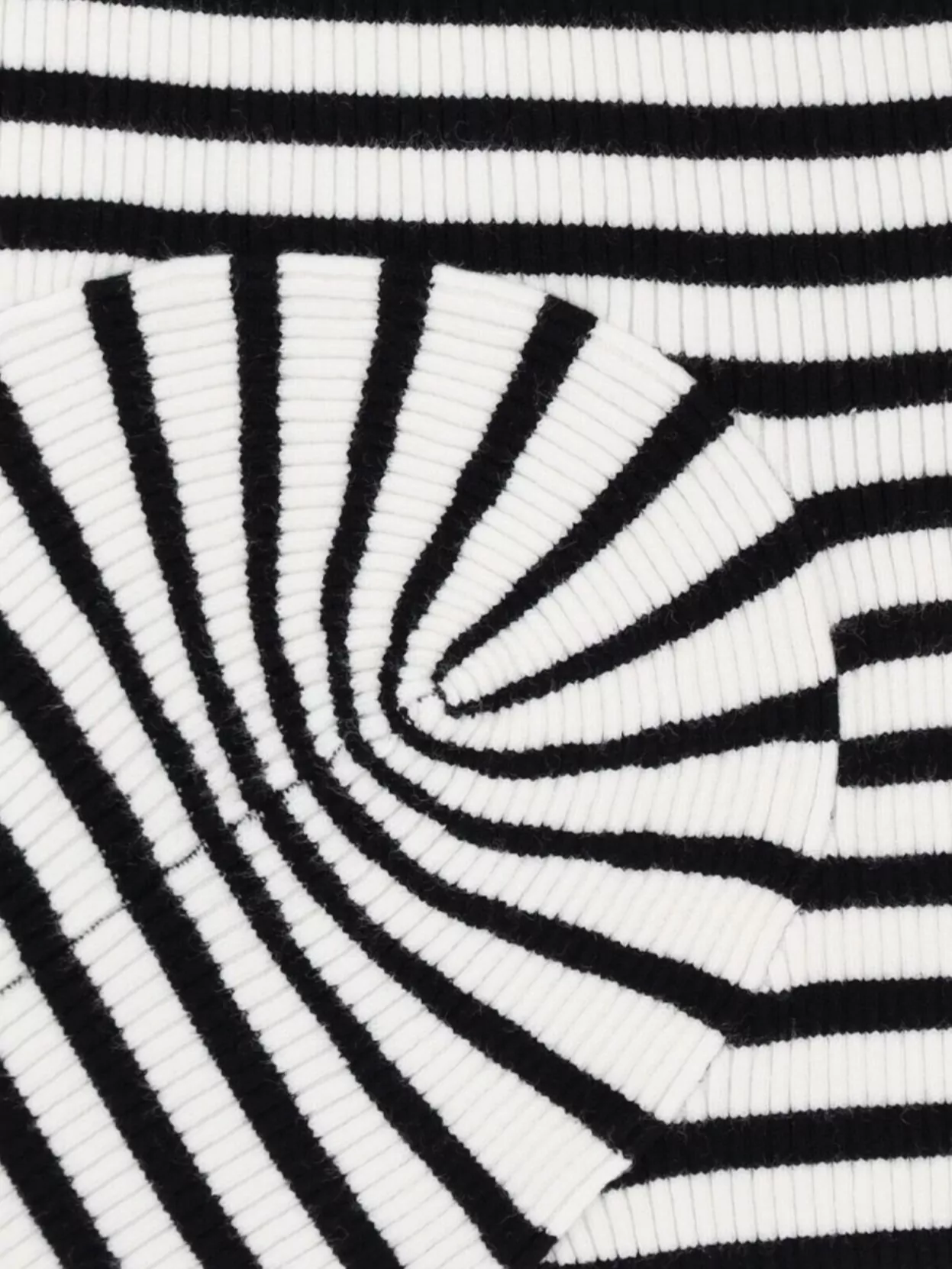 Marc Jacobs Ribbed Striped Round Neck Knitwear