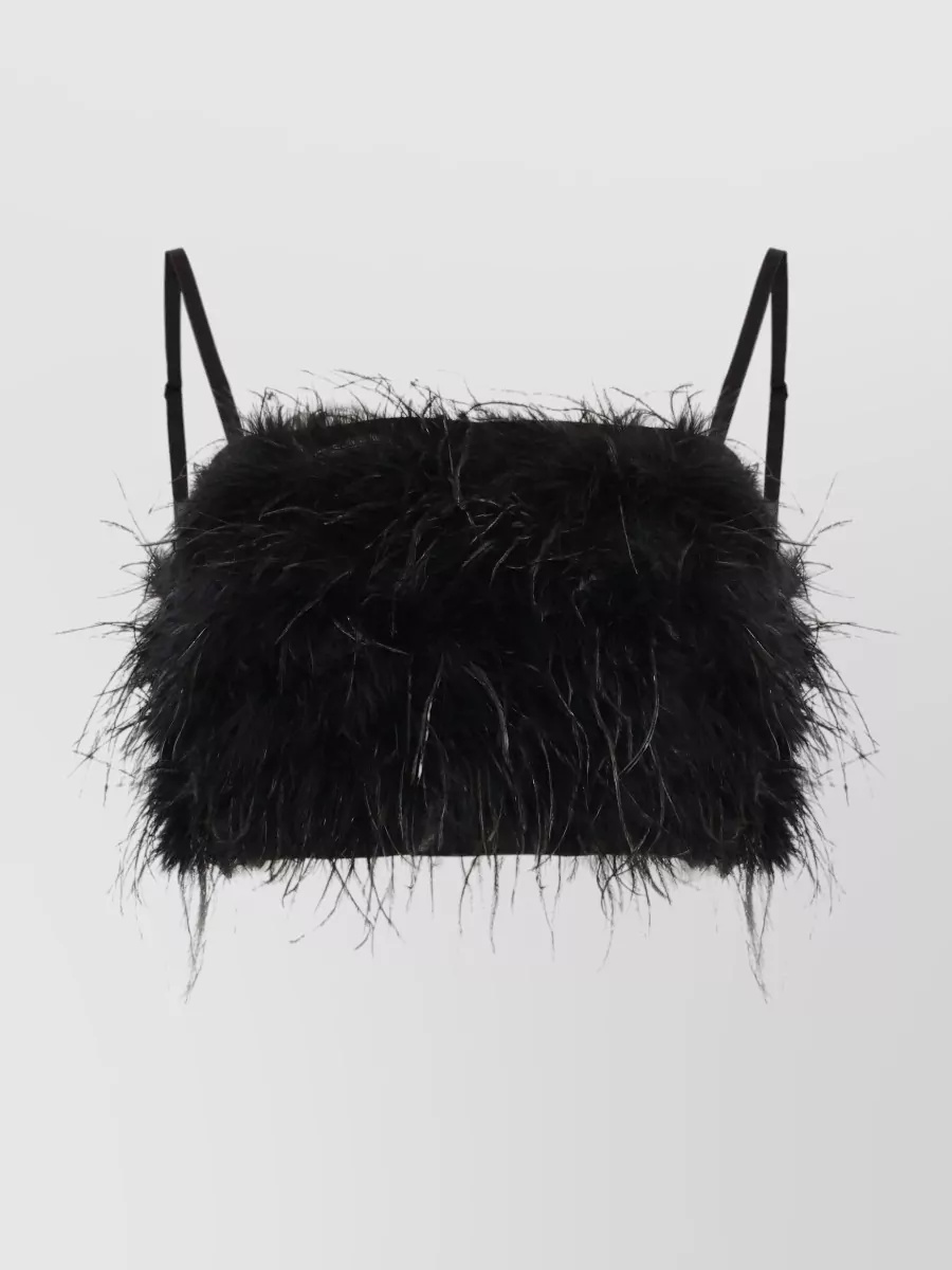 Pinko Feather detail top