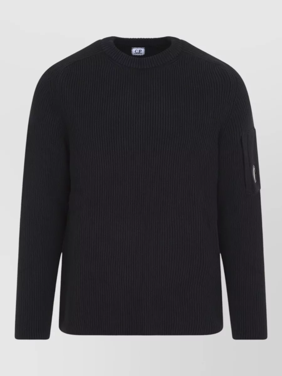 C.P. Company ribbed crewneck sweater
