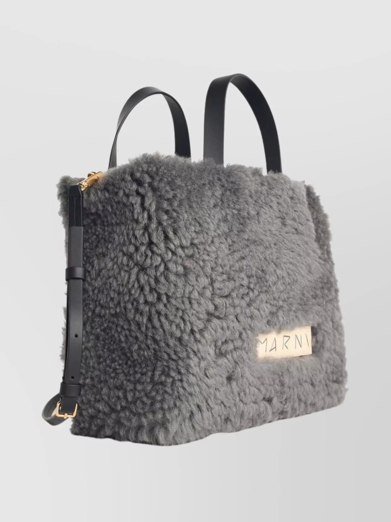 Marni 'Museo' Two-Tone Leather Blend Bag