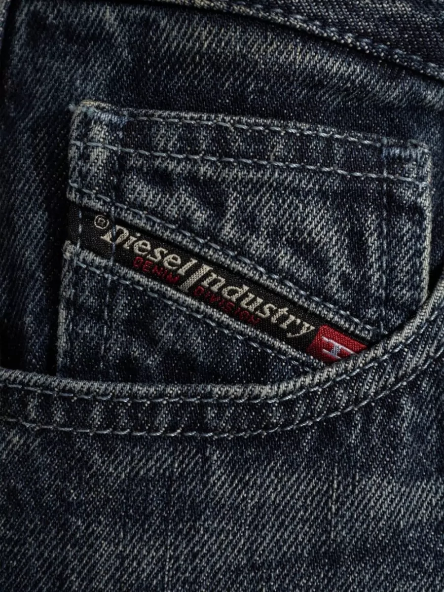 Diesel Denim Straight-Leg Jeans