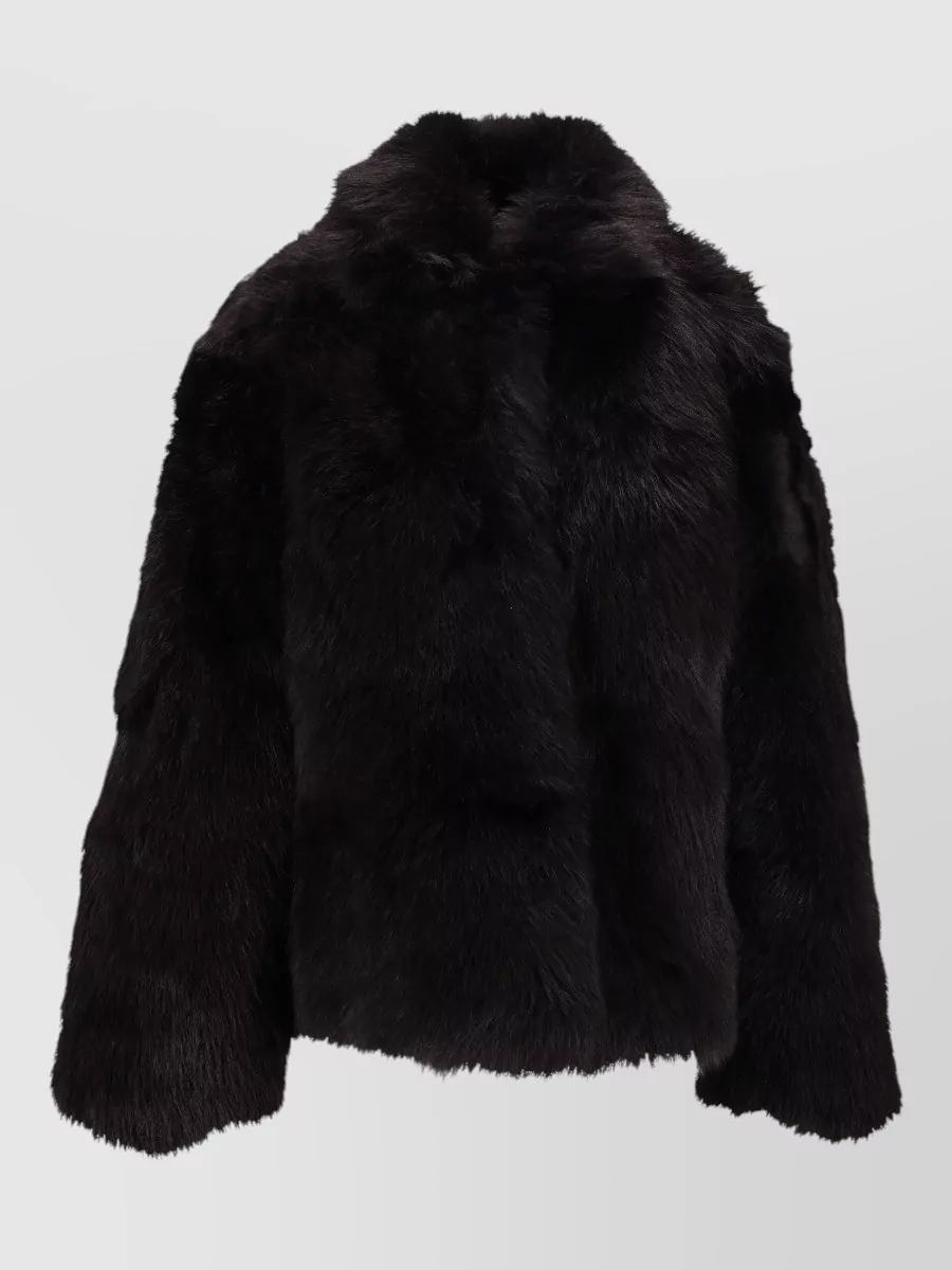 La Rose shearling jacket