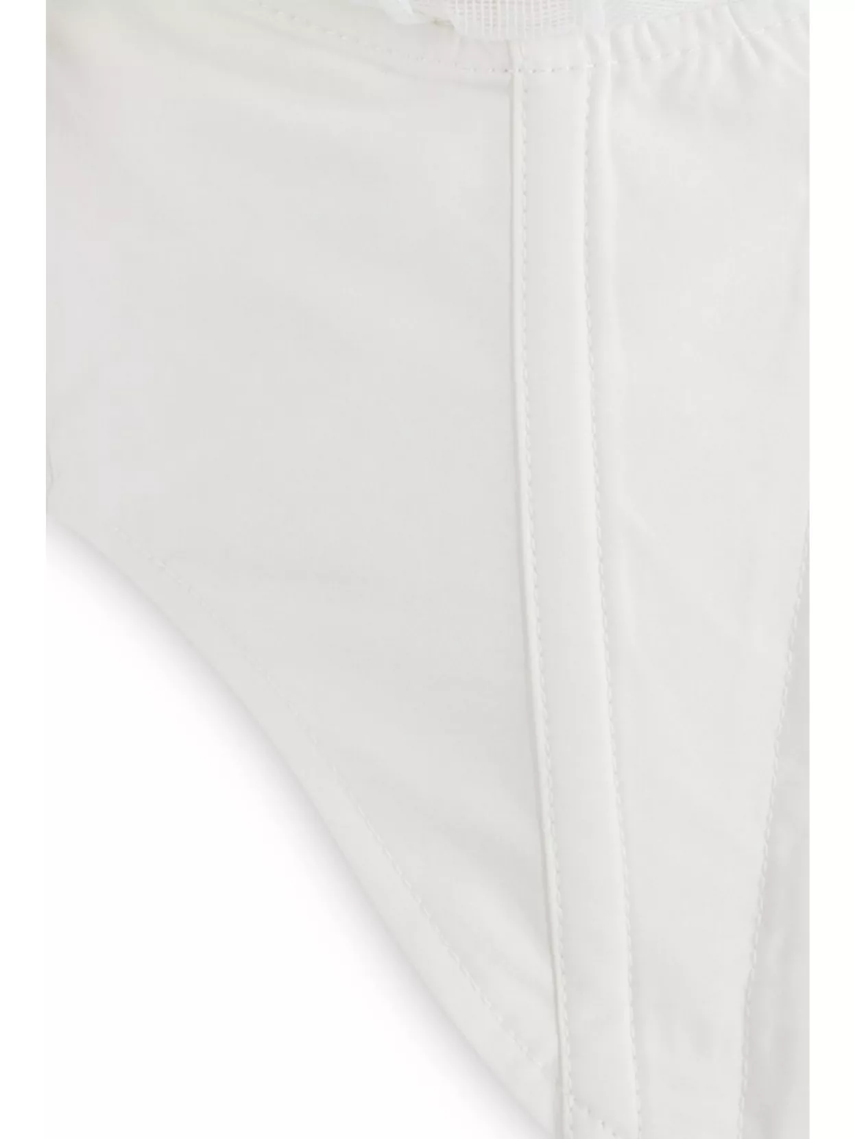 Dion Lee Collared Long Sleeve Corset Style Top