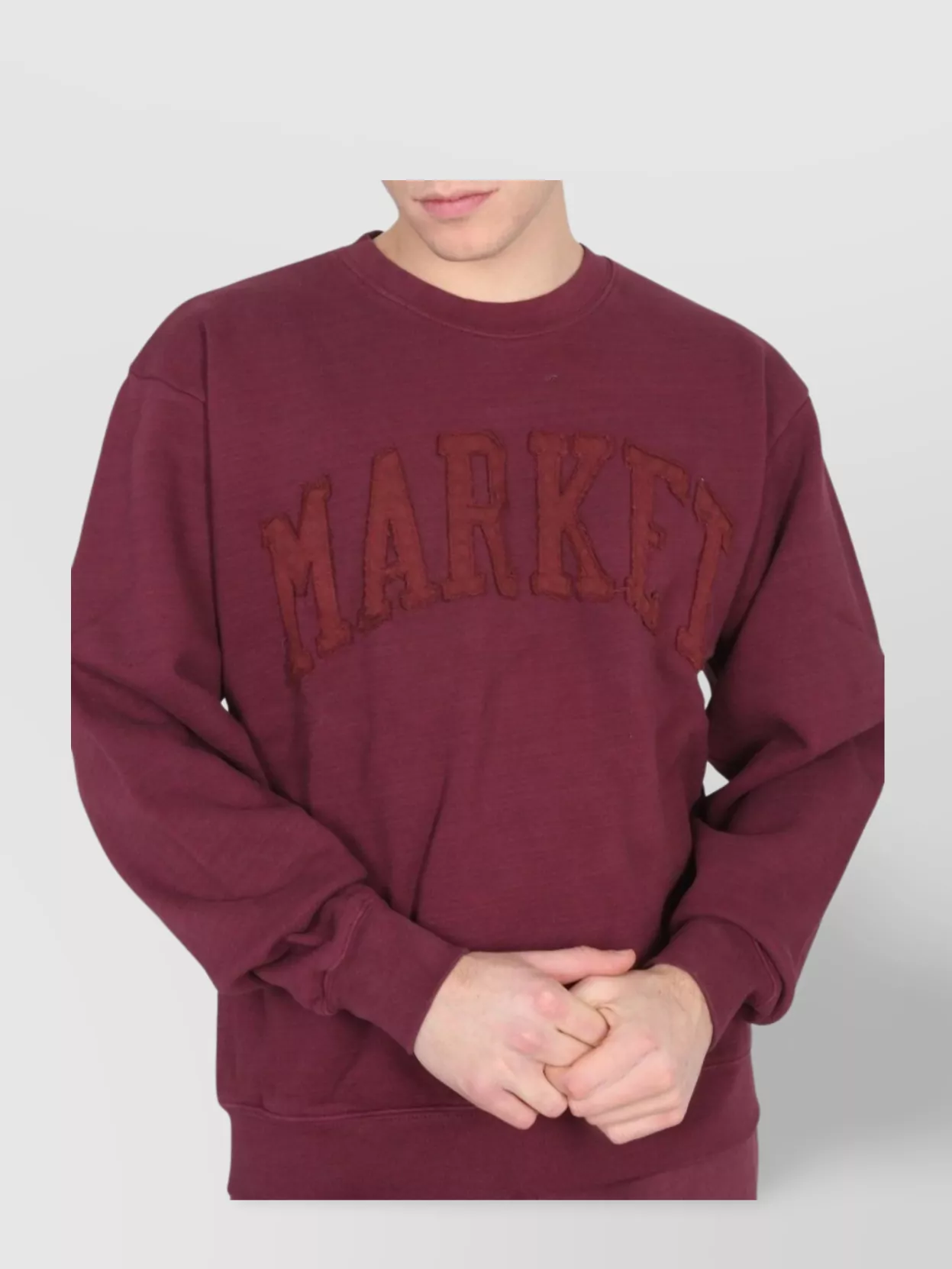 Market Vintage Wash Sweatshirt Cross-neck