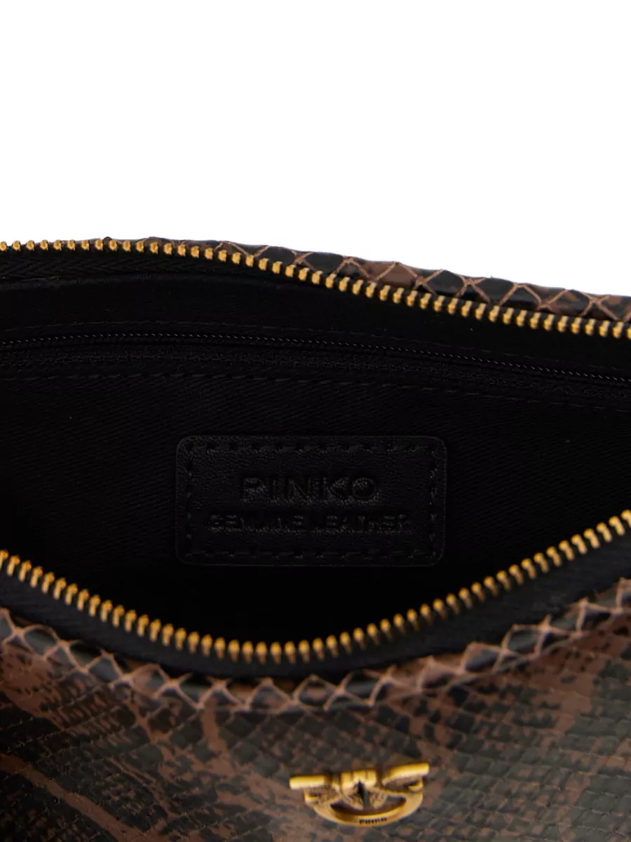 Pinko Love Bag Leather Shoulder Bag