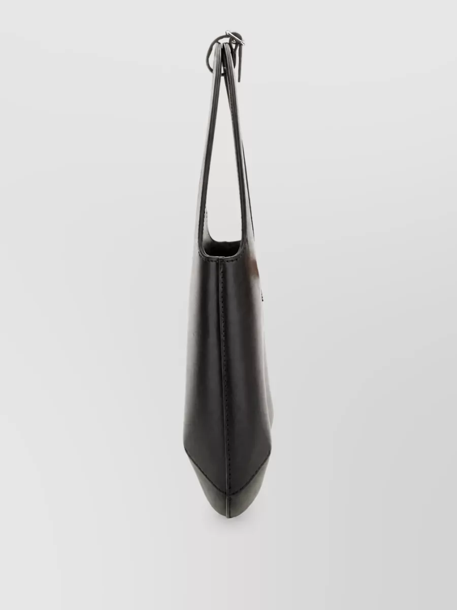 Courrèges Leather Shoulder Bag