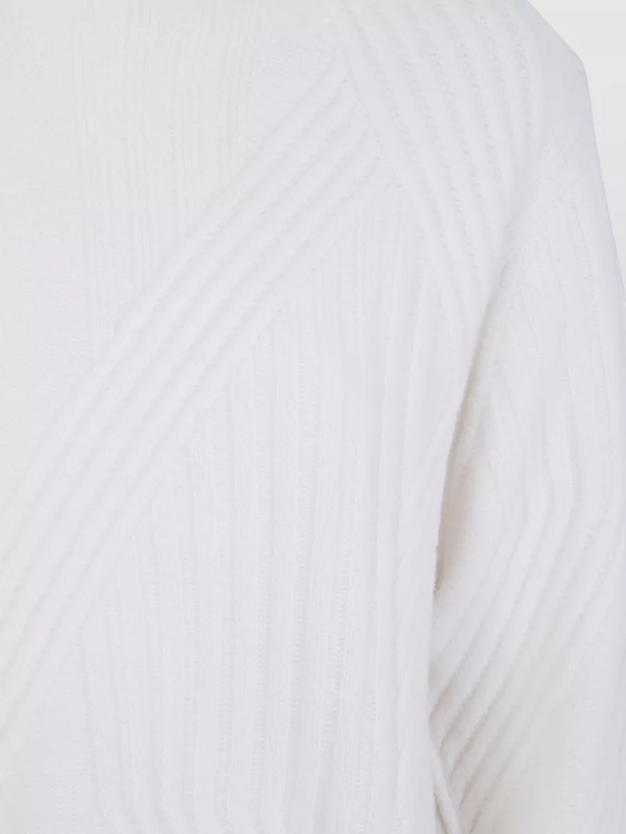 Joseph Merino Wool Ribbed Turtleneck Sweater