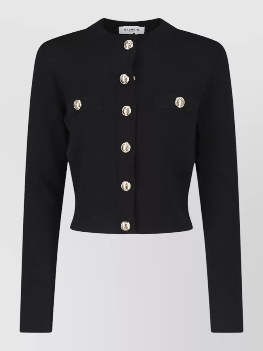 Balmain round-neck cardigan