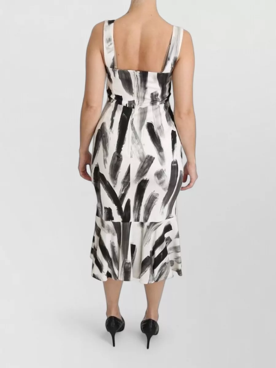 Dolce&Gabbana Printed Midi Dress