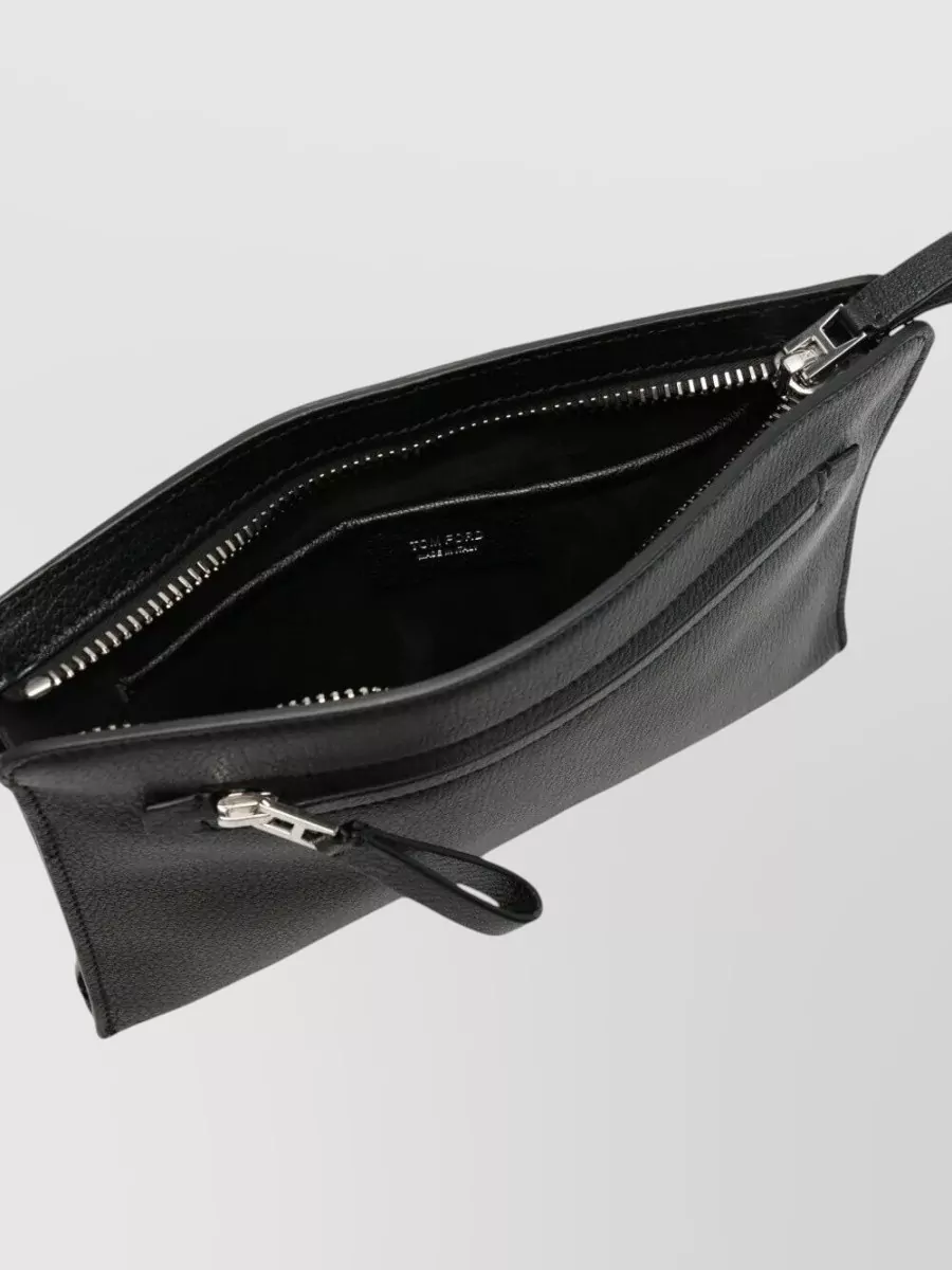 Tom Ford Leather Victor Keyring
