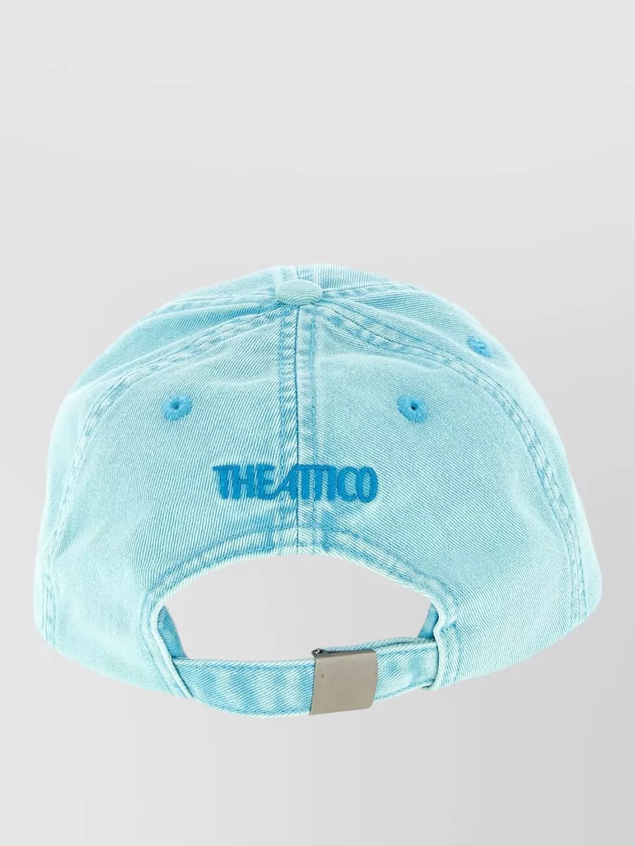 The Attico Canvas Baseball Cap