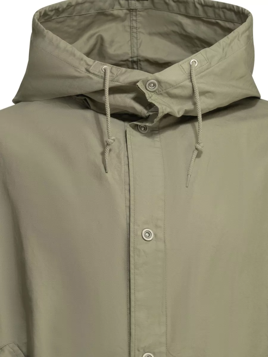 Comme Des Garçons Homme Cotton Linen Duffle Coat