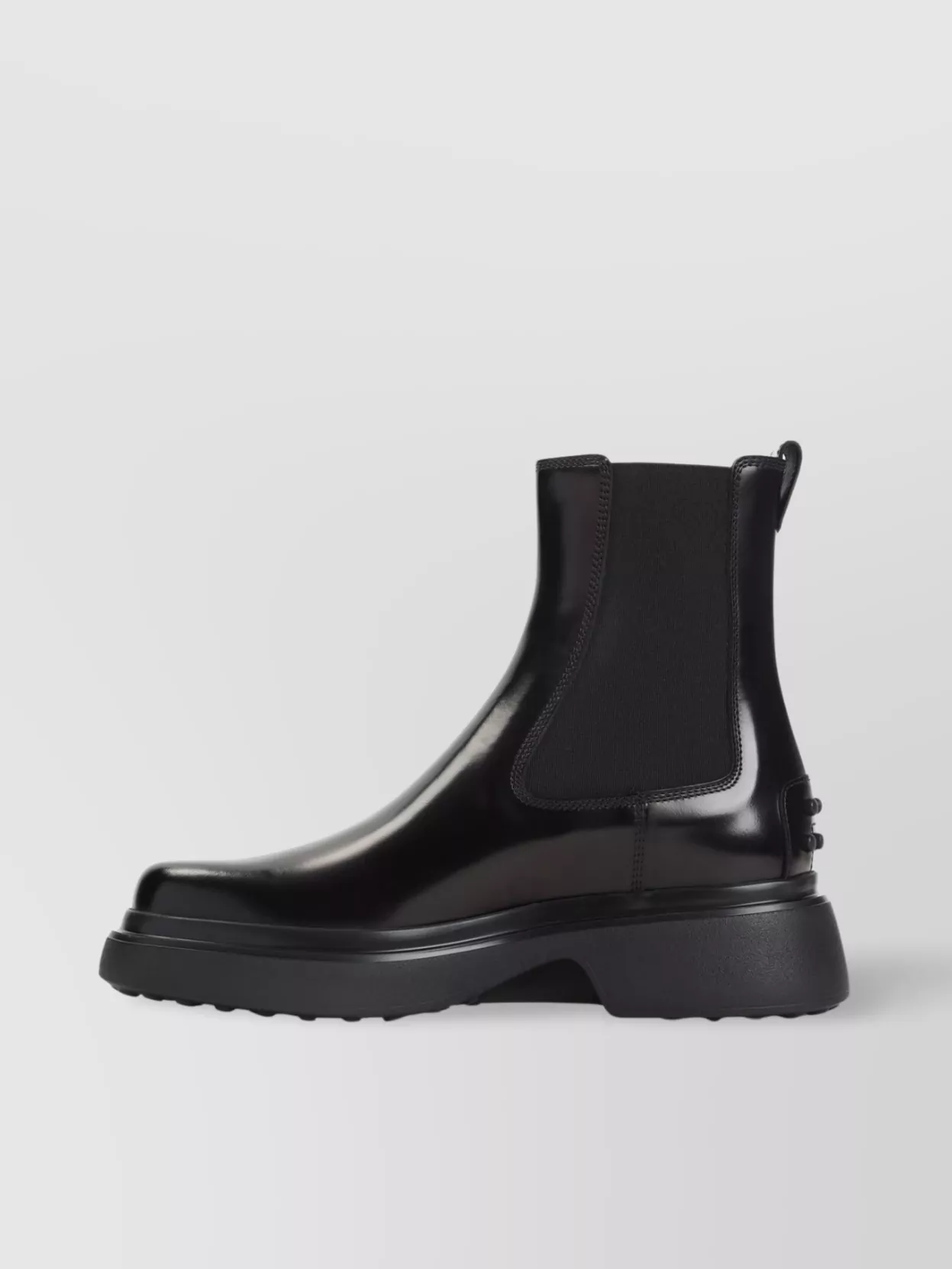 Tod's Leather Ankle Boots Chunky Sole