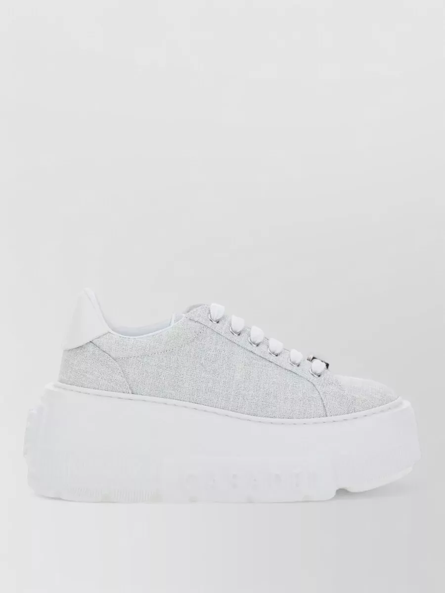 Casadei Nexus Sneakers Embellished Detail Platform Sole