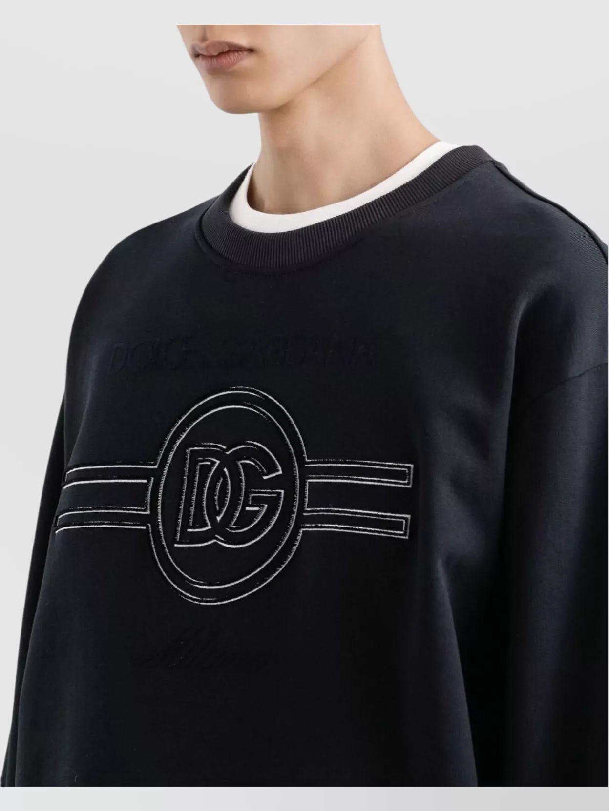 Dolce&Gabbana Logo Crew Neck Sweatshirt