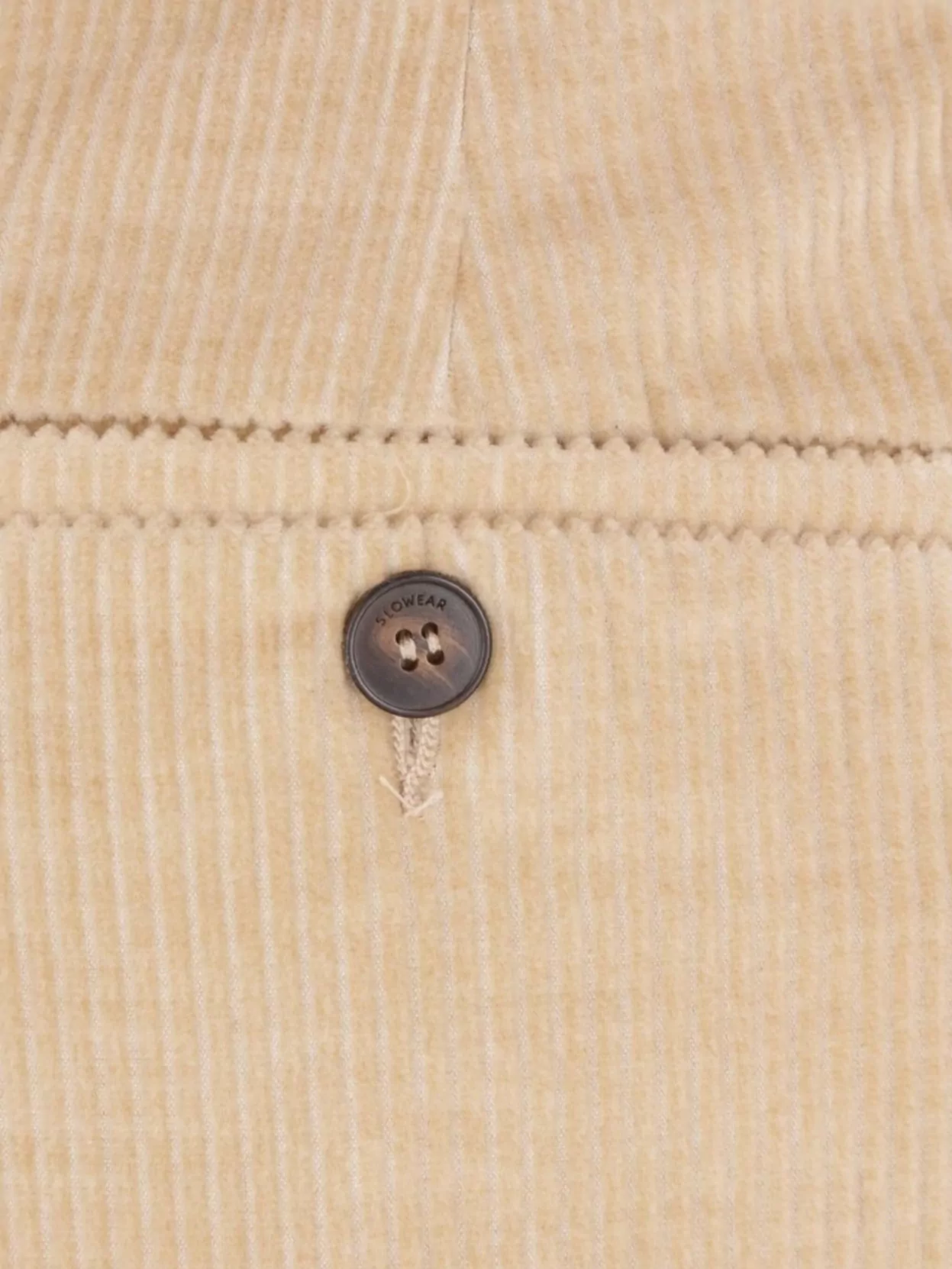 Incotex Wide Leg Corduroy Trousers With Back Pockets