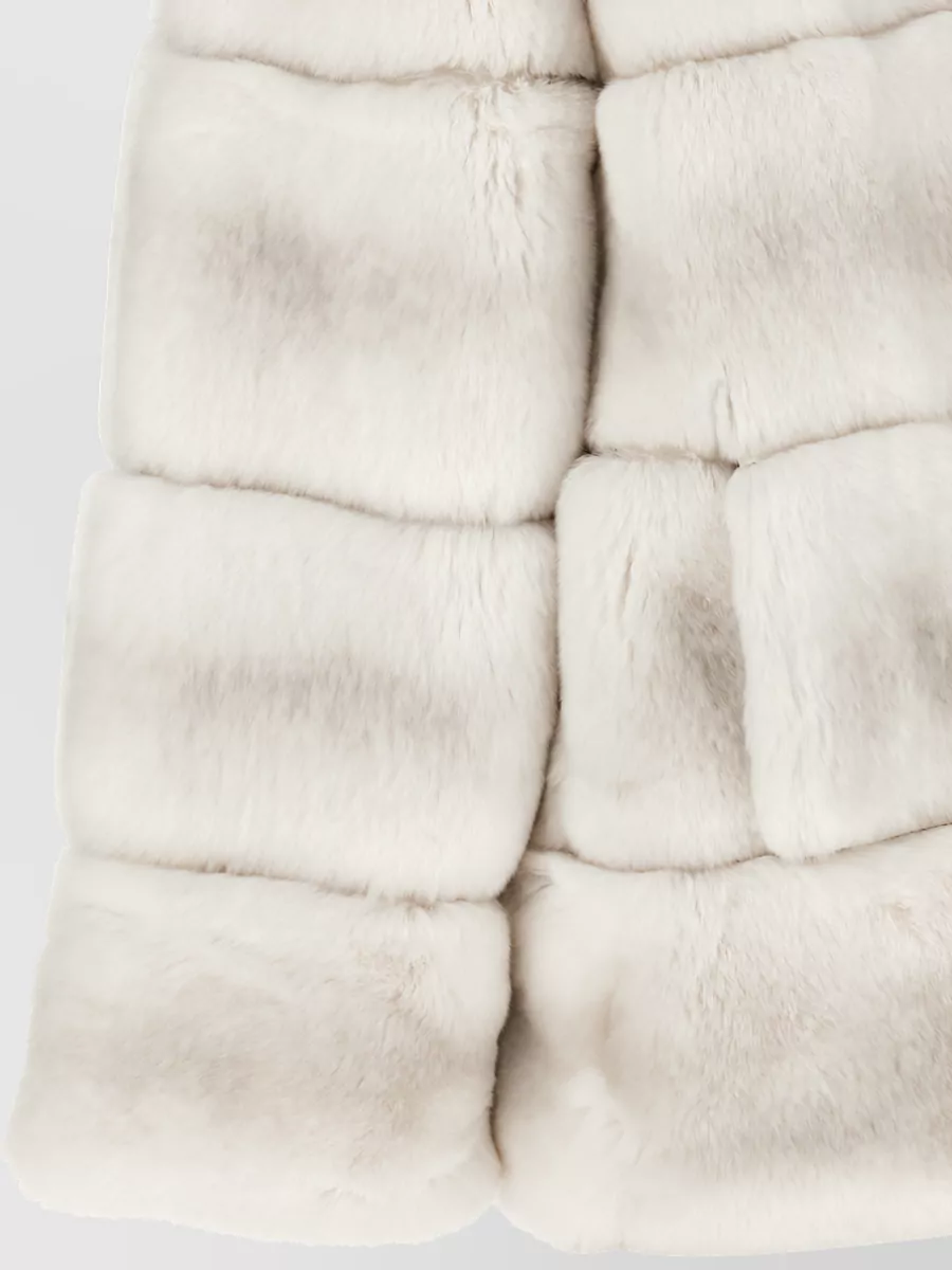 Yves Salomon Quilted Fur Coat