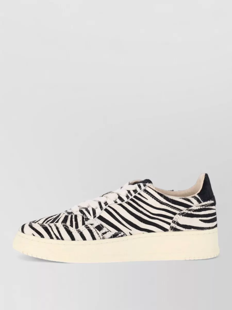 Autry Leather Low-Top Lace-Up Sneakers