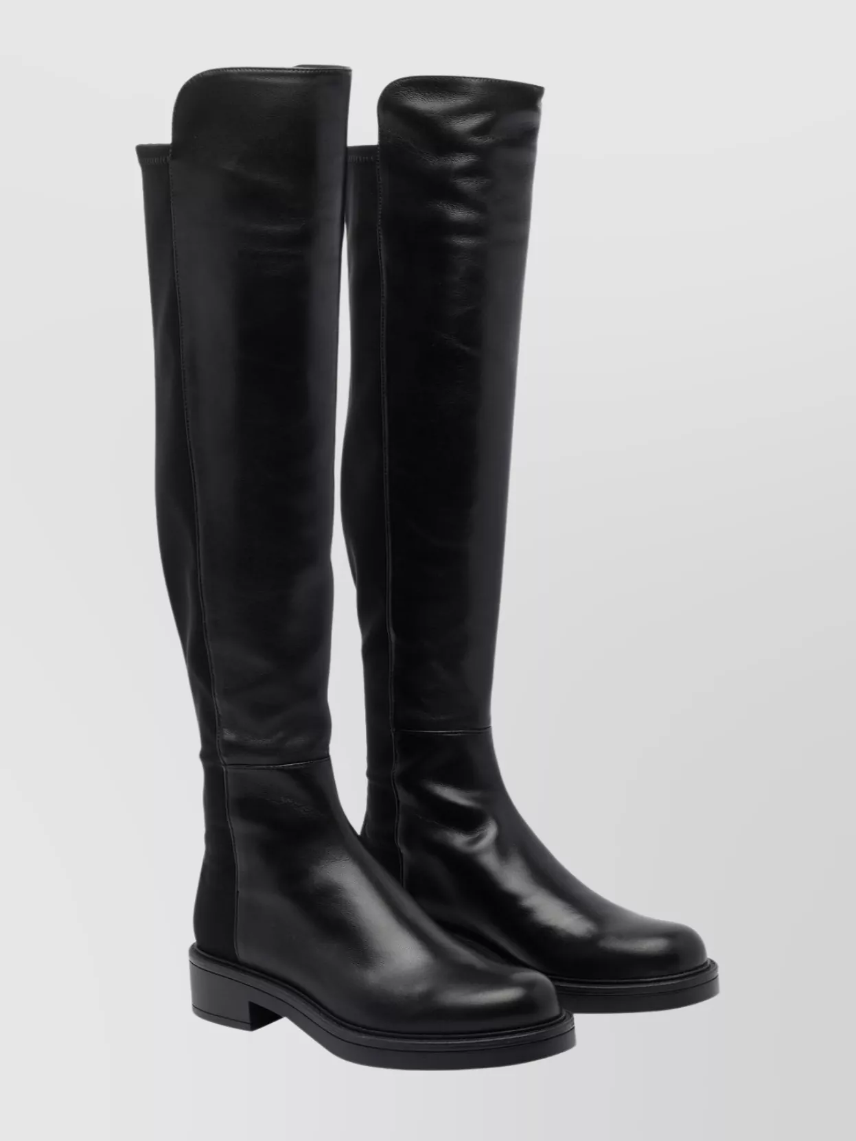 Stuart Weitzman Stylish Over-the-knee Block Heel Boots