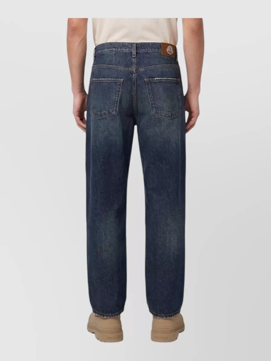 Moncler Mid-Rise Straight-Leg Jeans