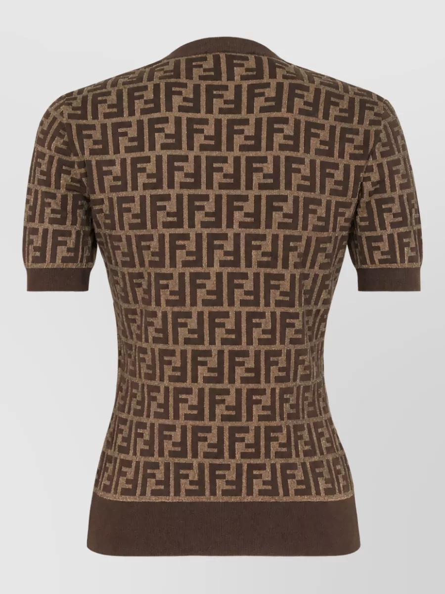 Fendi Cotton Knitted Top