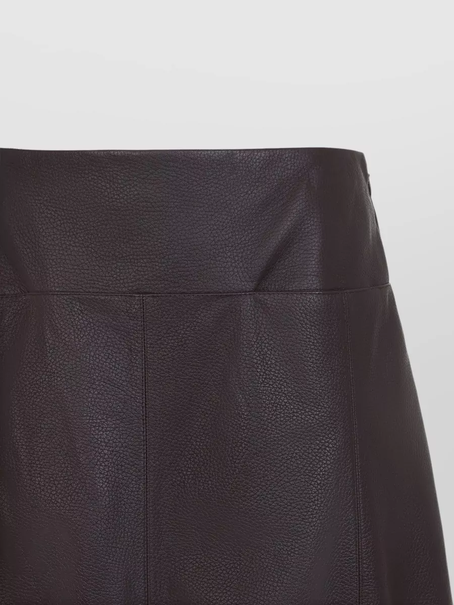 Alaïa High Waist A Line Skirt Textured