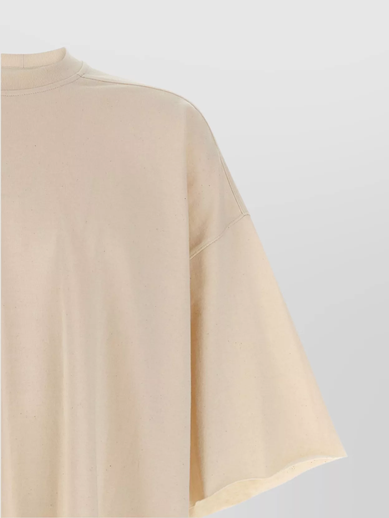 Rick Owens Crew Neck Seam Detail T-Shirt