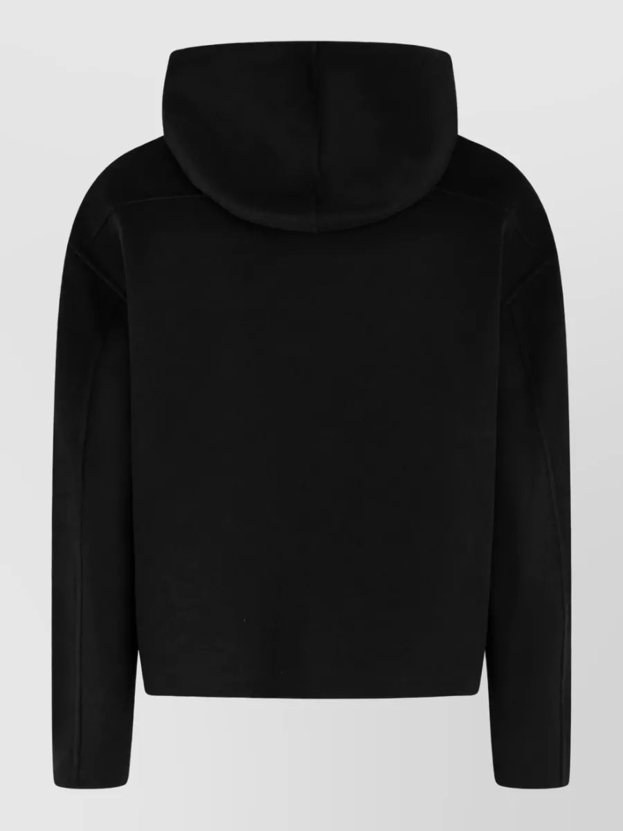 Acne Studios Cashmere blend hooded jacket