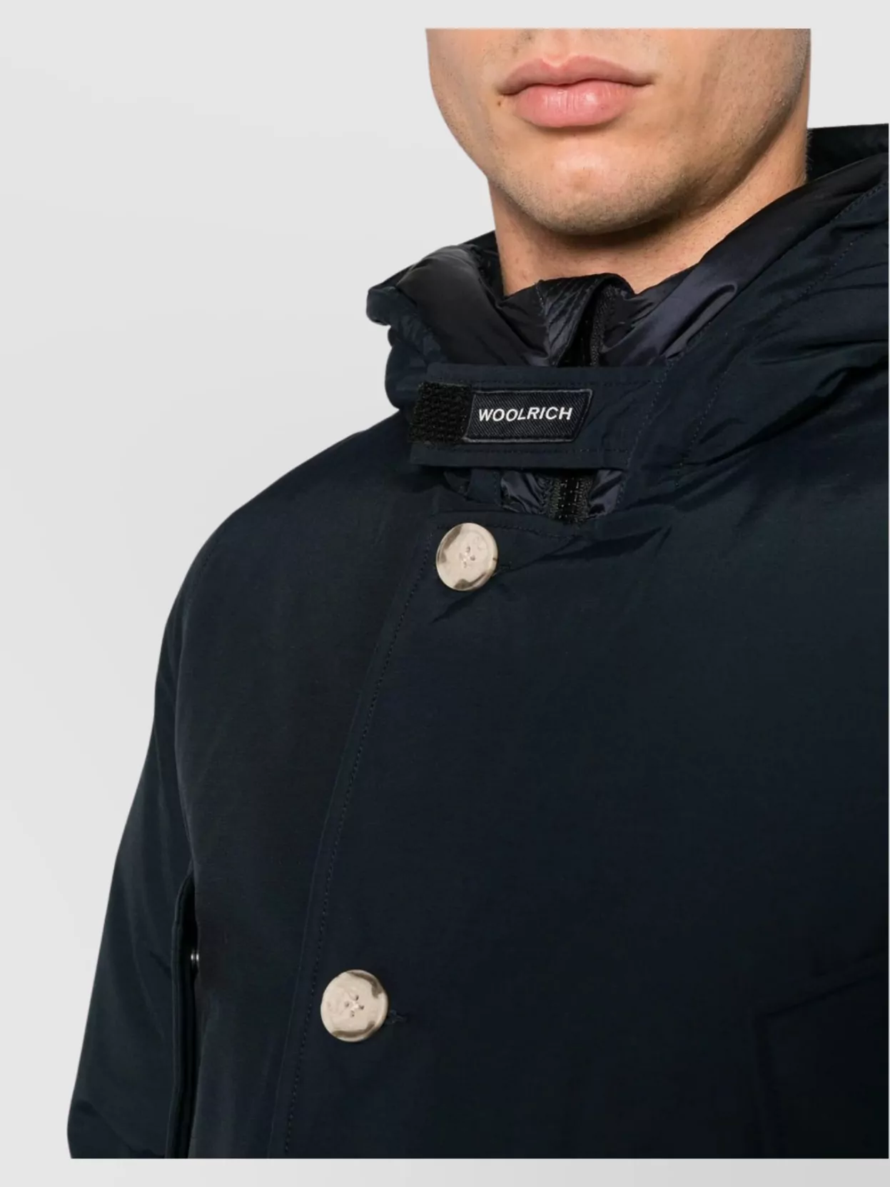 Woolrich Arctic Parka With Large Hood And Pockets
