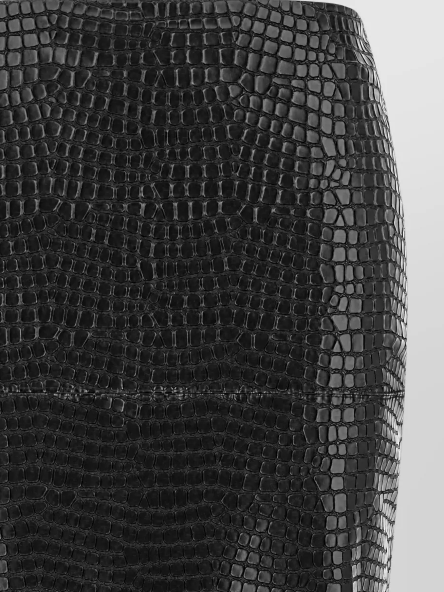 Nude Pencil Skirt