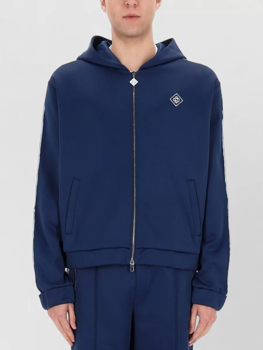 Casablanca Zipped Hooded Jacket