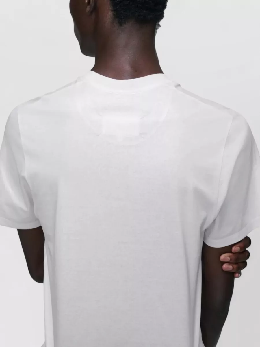 Maison Margiela Jersey T Shirt Short Sleeves Crew Neck Pocket