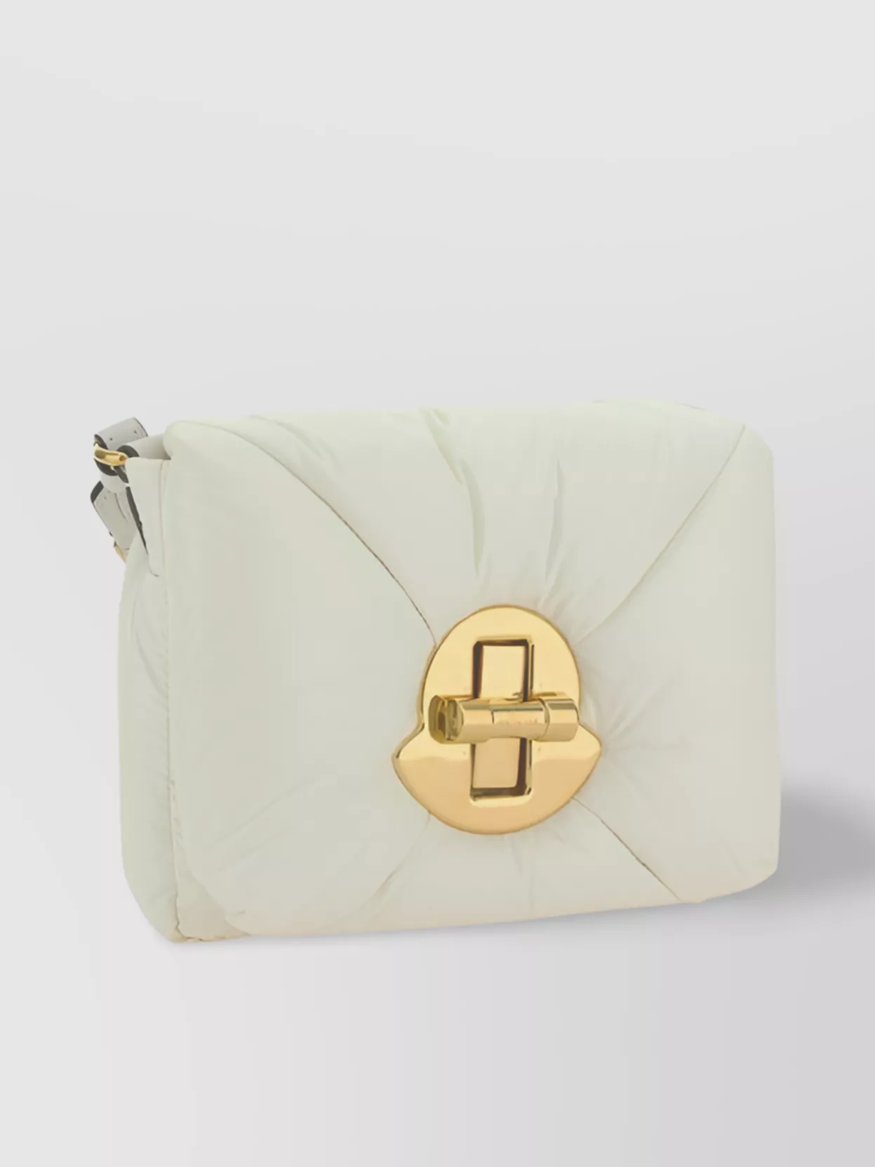 Shop Moncler Quilted Mini Shoulder Bag