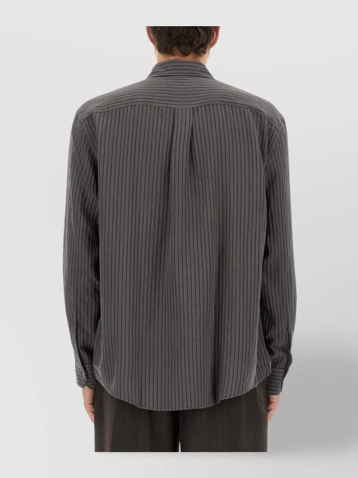 Our Legacy Striped Long Sleeve Shirt For Everyday Wear