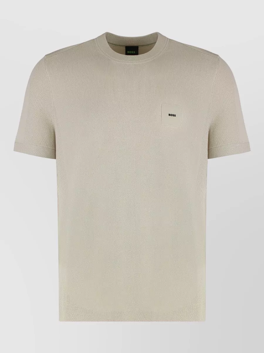 Boss Short-sleeve knit t-shirt