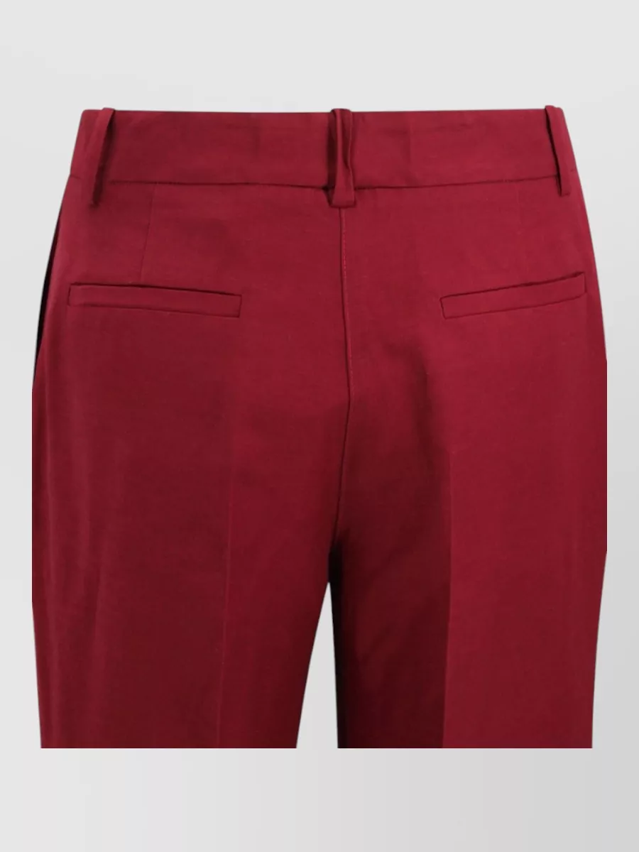 Parosh Wool Straight-Leg Trousers