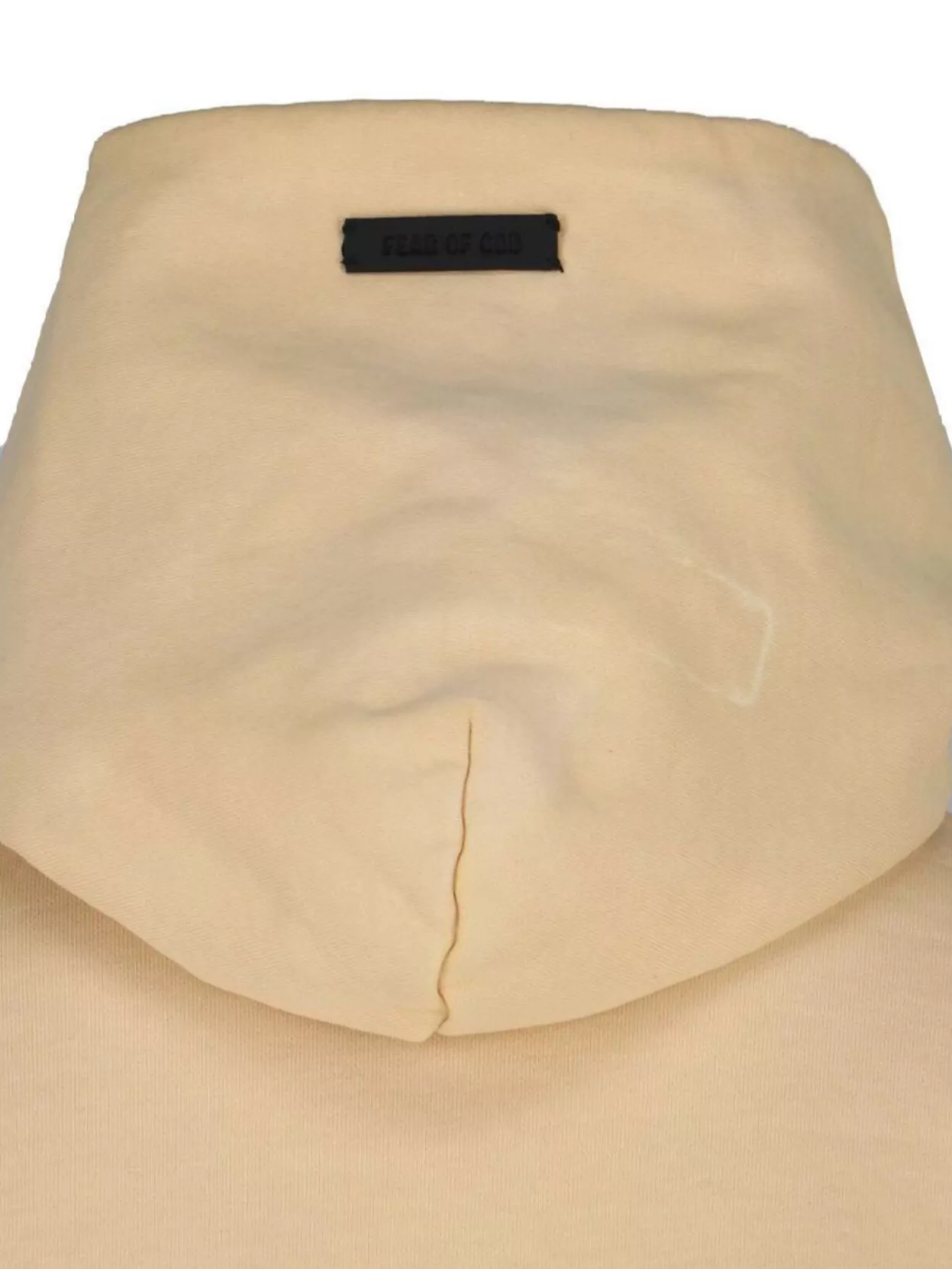 Fear Of God Hooded Graphic Print Long Sleeve Sweatshirt