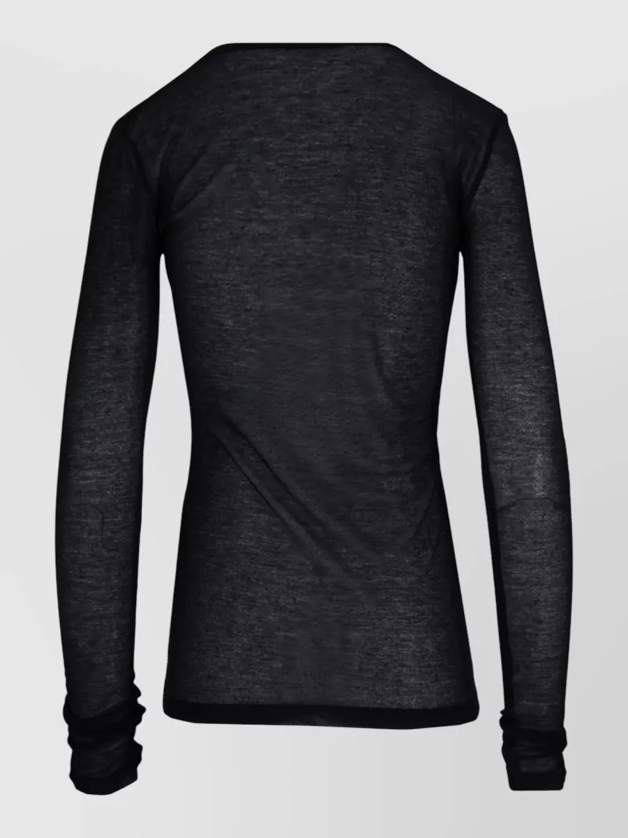 Ann Demeulemeester Slim-Fit Long-Sleeve T-Shirt