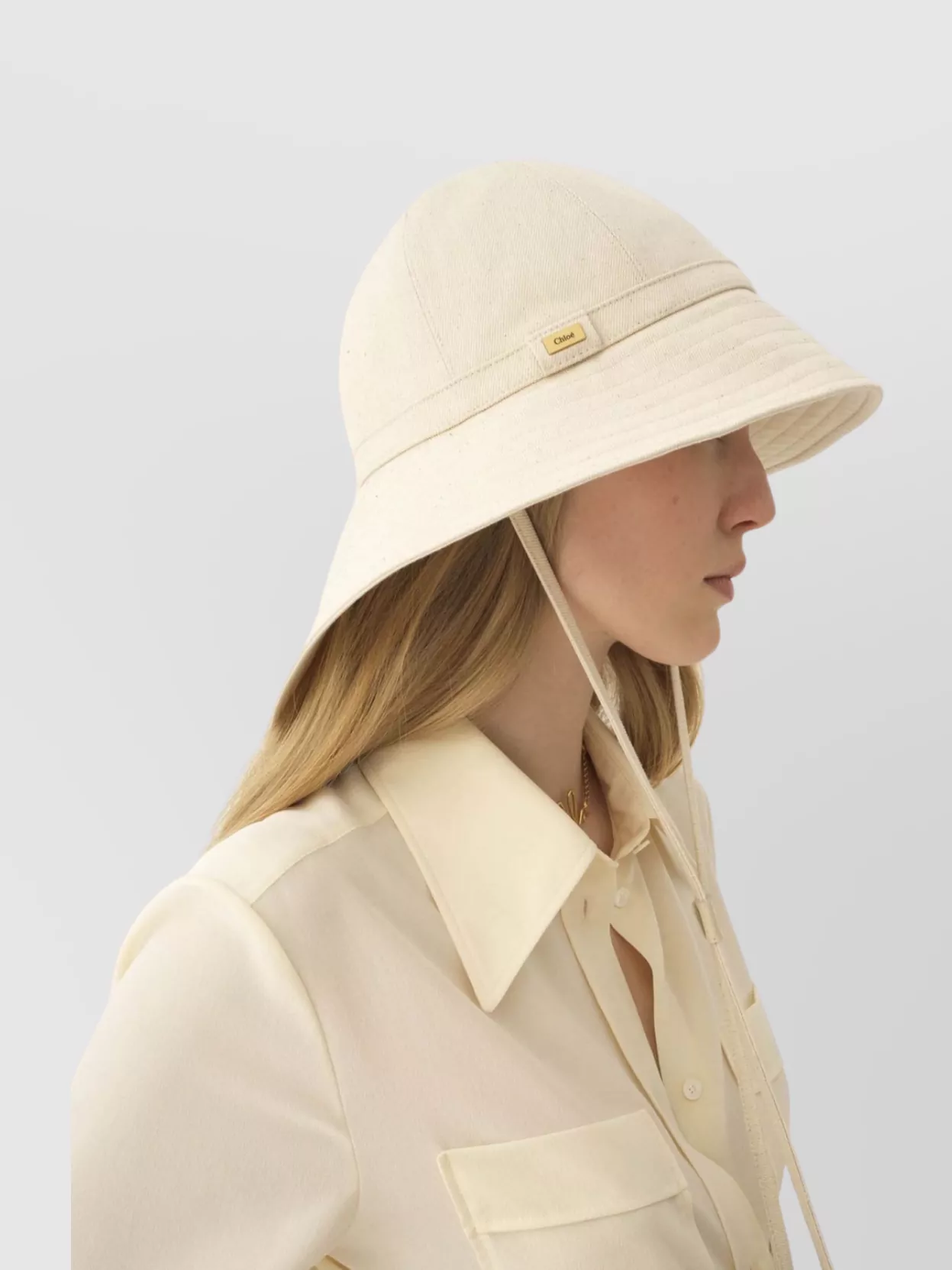Shop Chloé Breeze Cotton Fisherman Cap