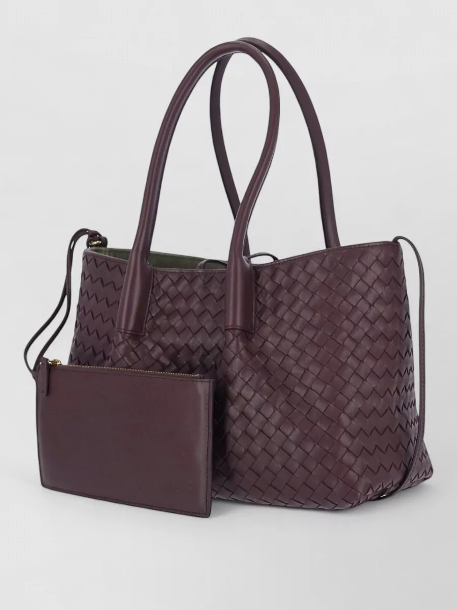 Bottega Veneta Pinacoteca Tote Medium Leather Tote Bag