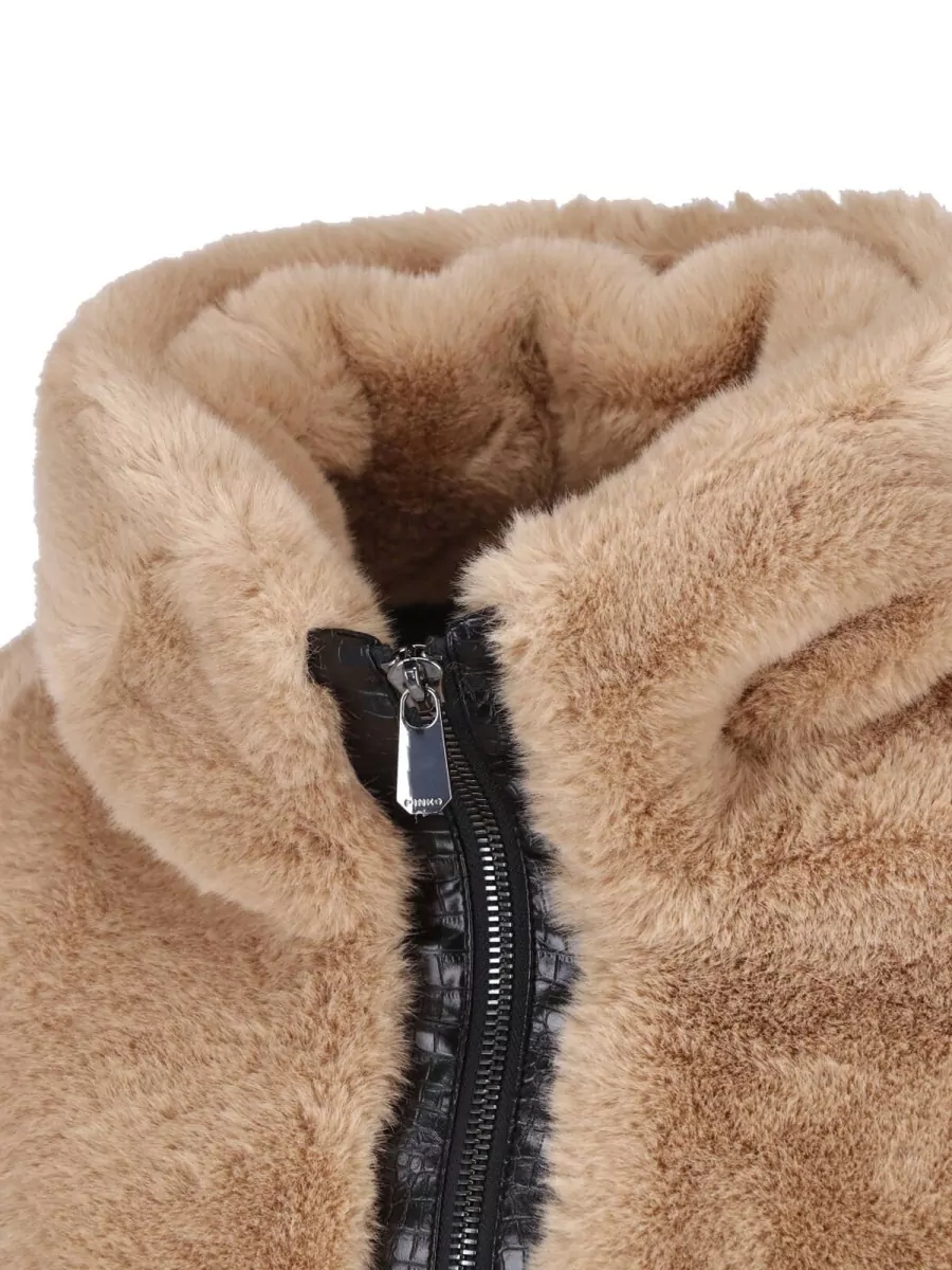 Pinko Faux Fur Coat