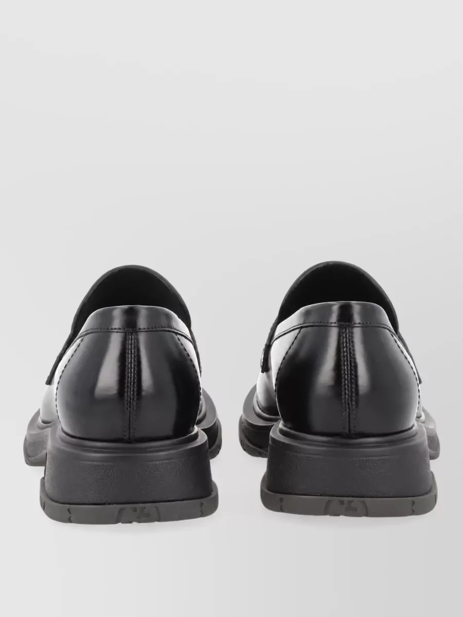 Gucci Leather Monk Shoes