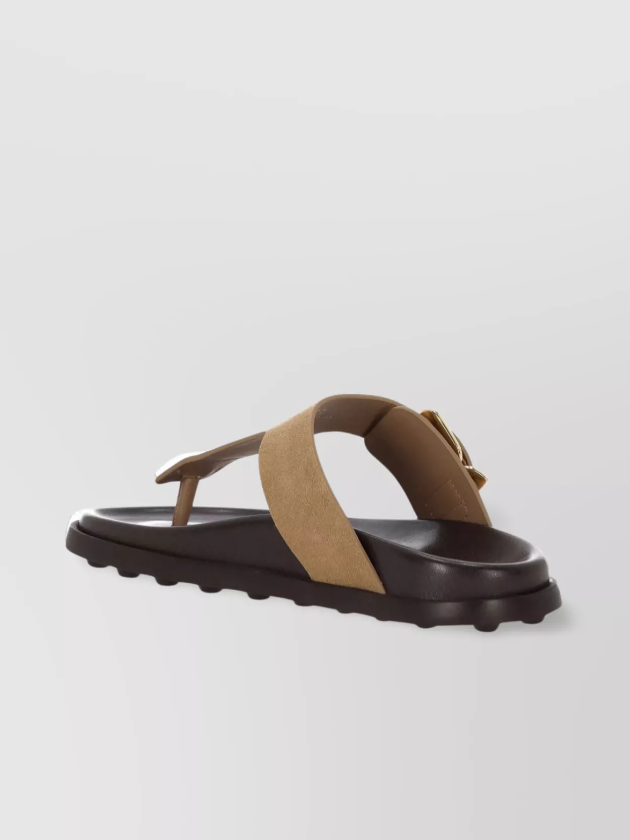 Tod's Leather Buckle Detail Sandals